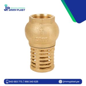valvula check canastilla vertical de bronce cim