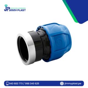 Enlace rosca hembra HDPE a compresión